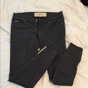 Grey Skinny Hollister Jeggings
